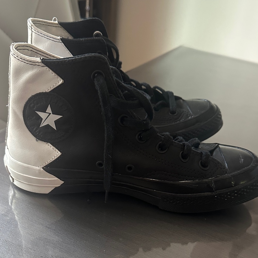 Converse Kids Black and White High-Tops